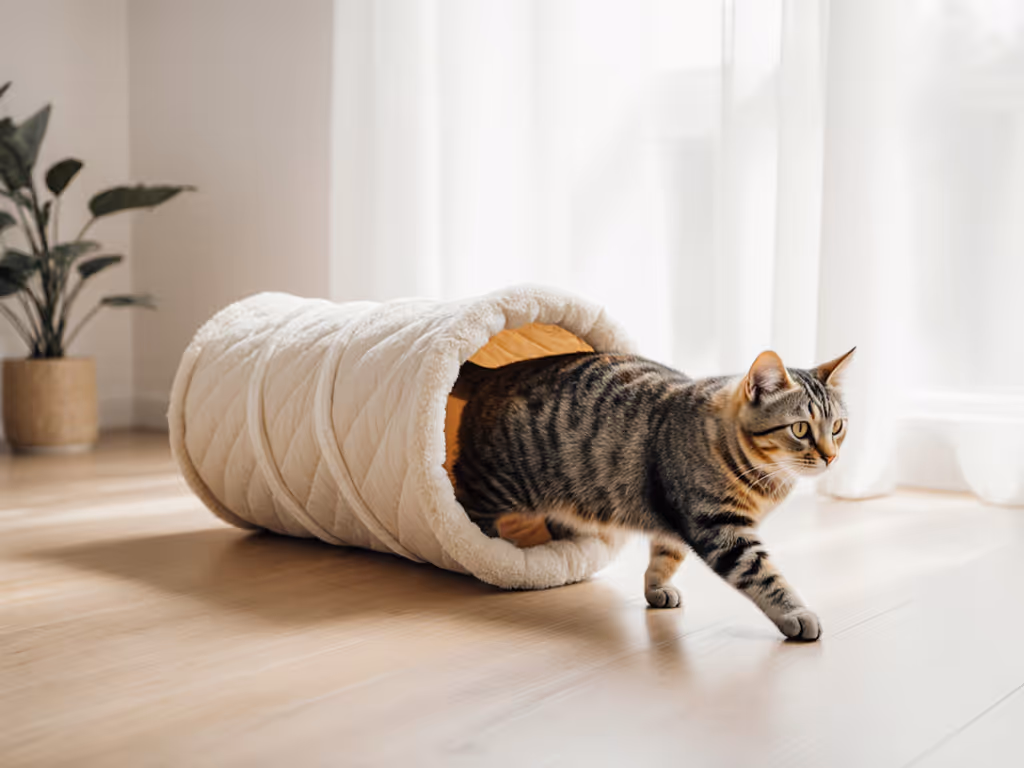 senior_cat_gently_entering_soft_fabric_tunnel_in_minimalist_living_room