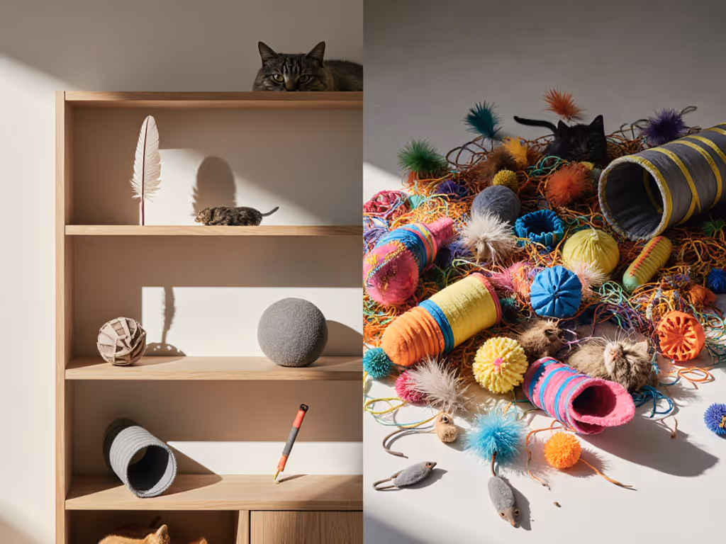 comparison_of_minimalist_cat_toy_storage_vs_chaotic_toy_pile