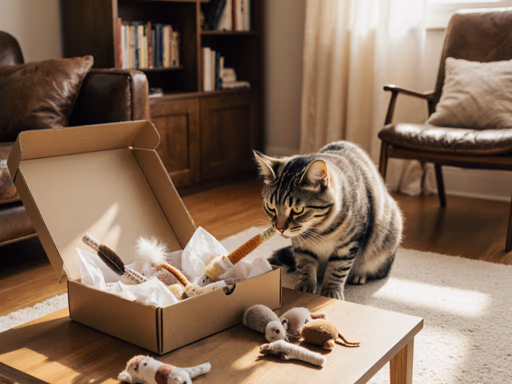 Senior Cat Subscription Boxes Reviewed: Gentle Play Value