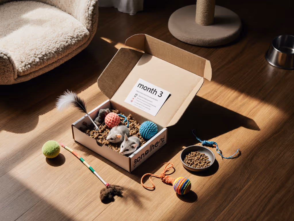 Kitten Subscription Boxes: Toys That Grow With Your Cat