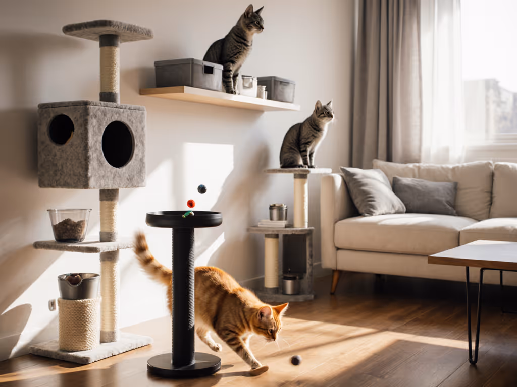 SmartyKat Hot Pursuit Review: Space-Saving Multi-Cat Toy Tested