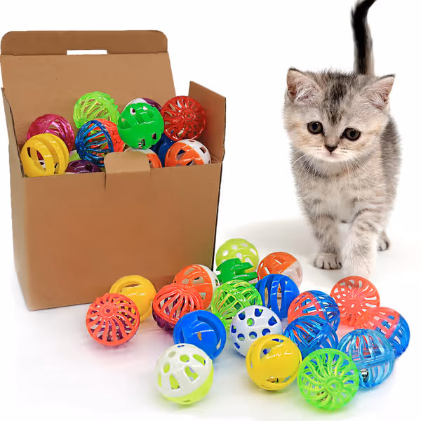 Cat Jingle Balls Toys